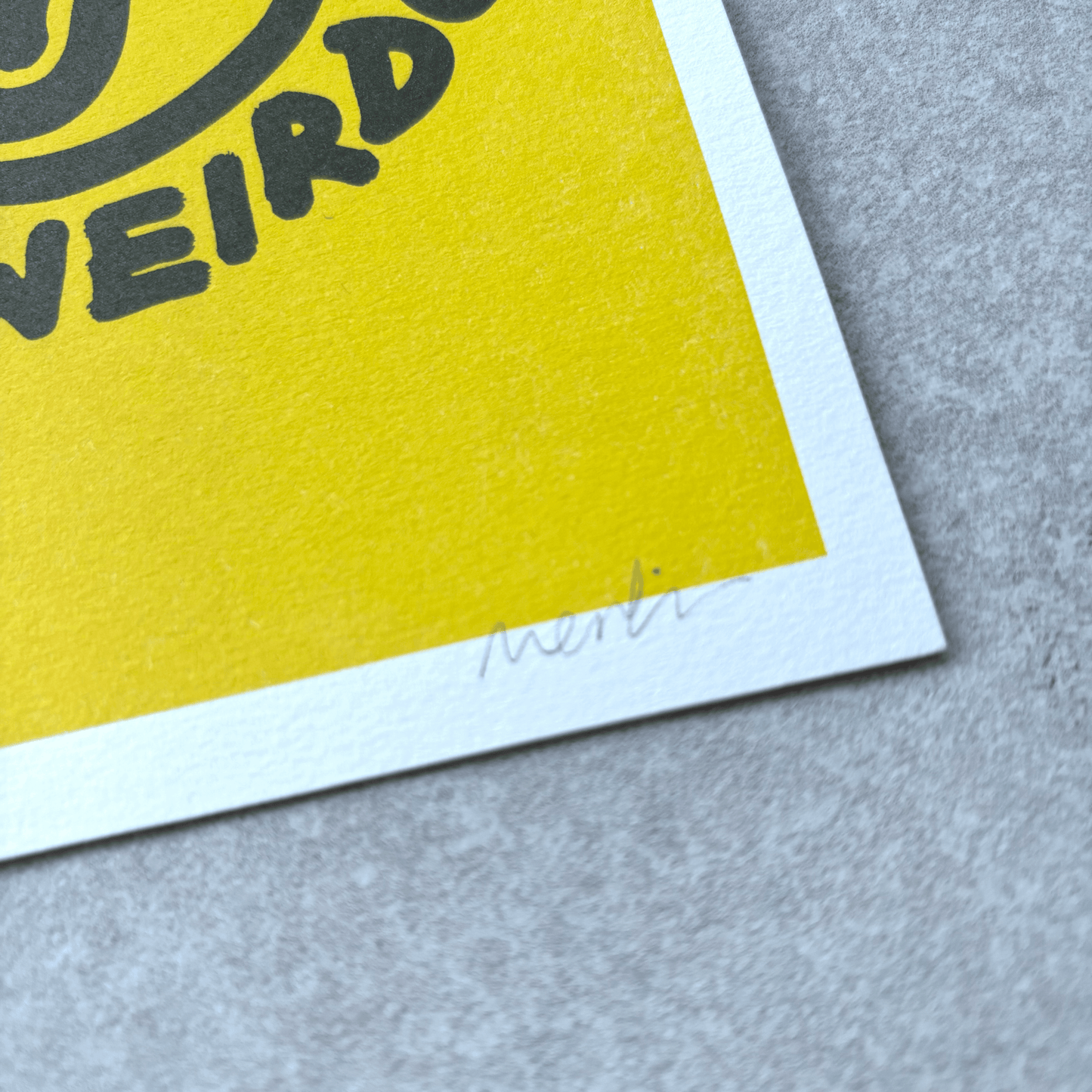 Love + Weirdos A5 Riso Print