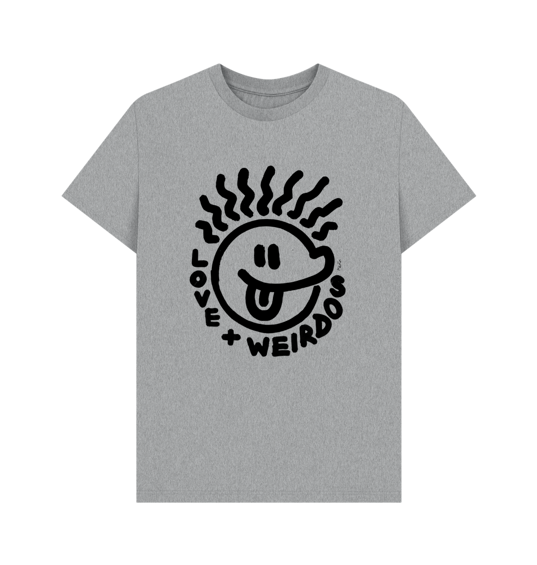 Athletic Grey Printed T-shirt