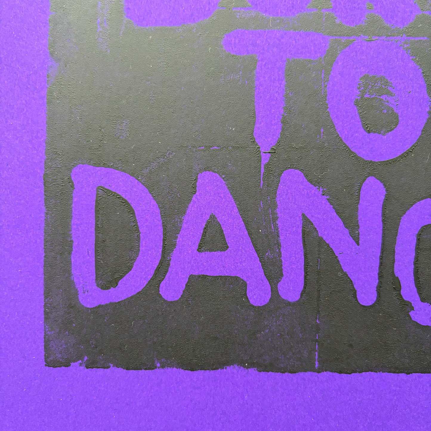 WE ARE BORN TO DANCE. Purple - A3