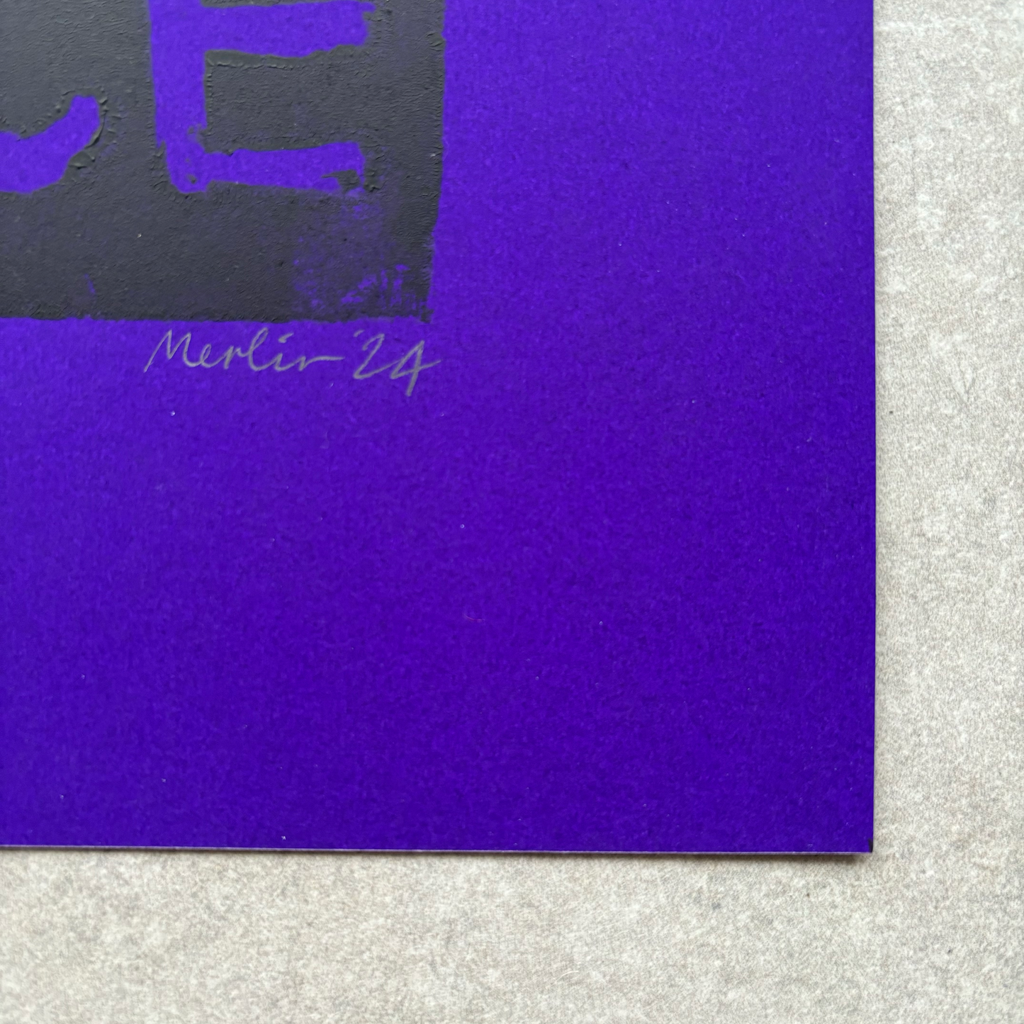 WE ARE BORN TO DANCE. Purple - A3