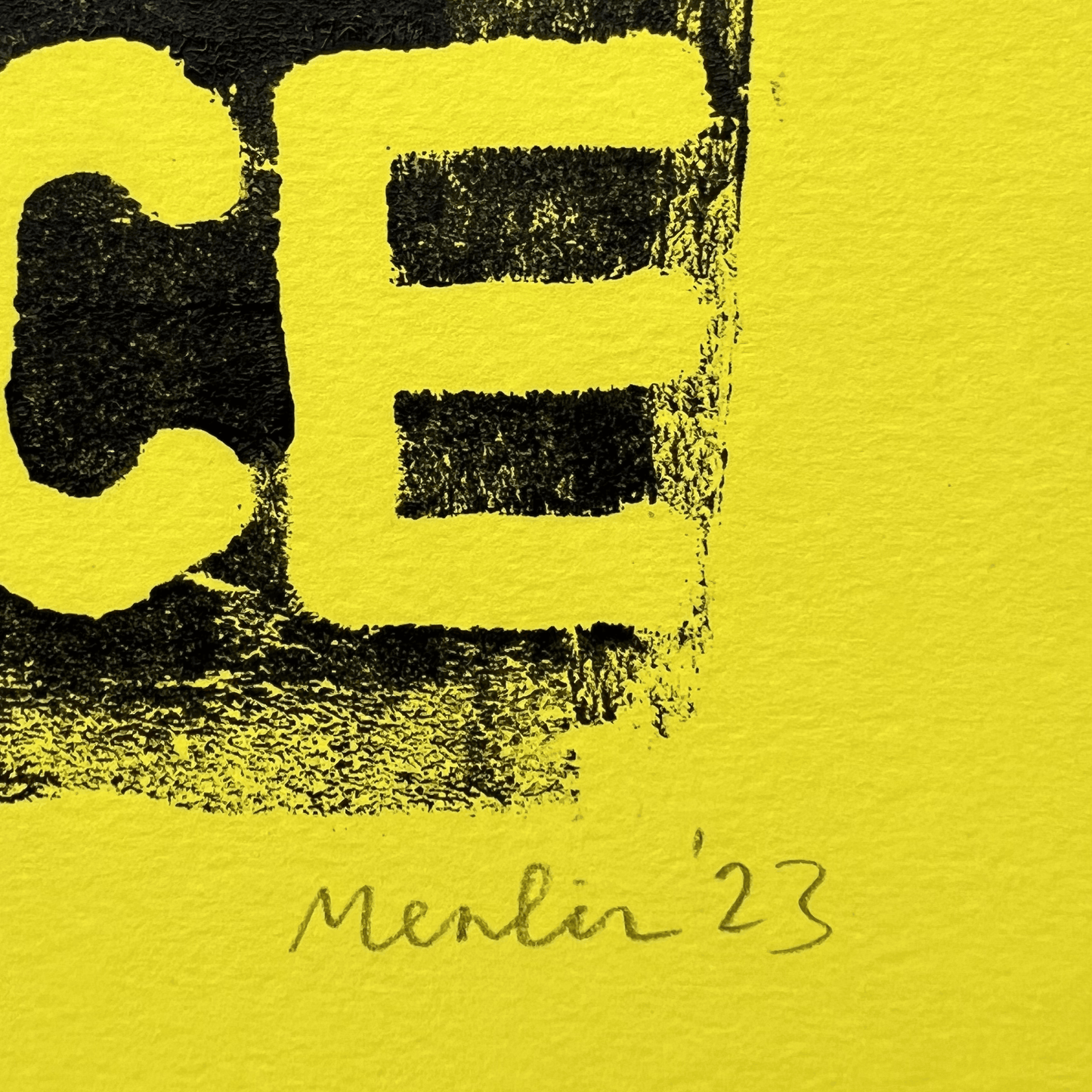 WE ARE BORN TO DANCE. Yellow - A3