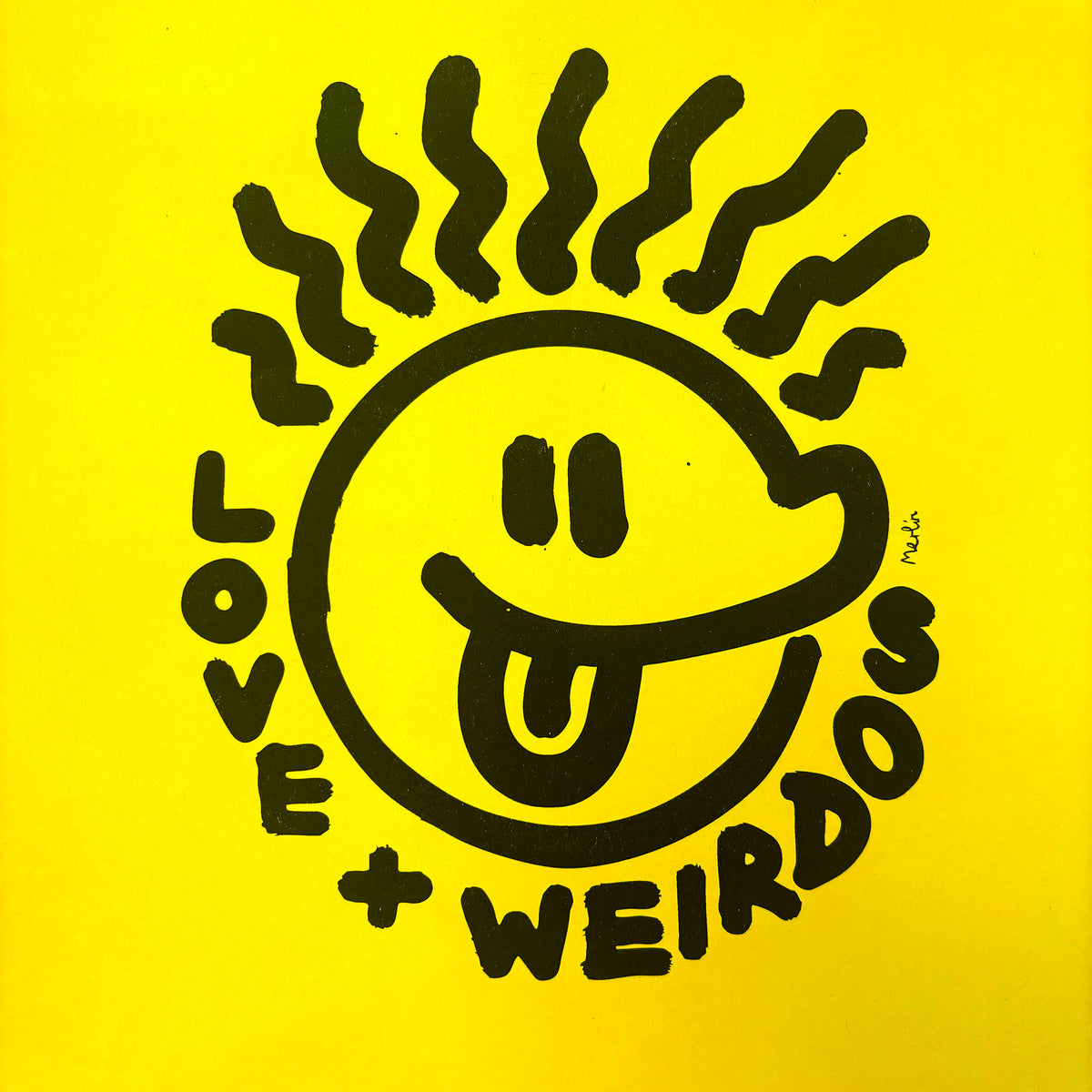 Love + Weirdos A3 Riso Print