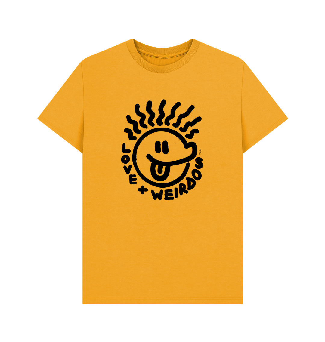 Mustard Printed T-shirt