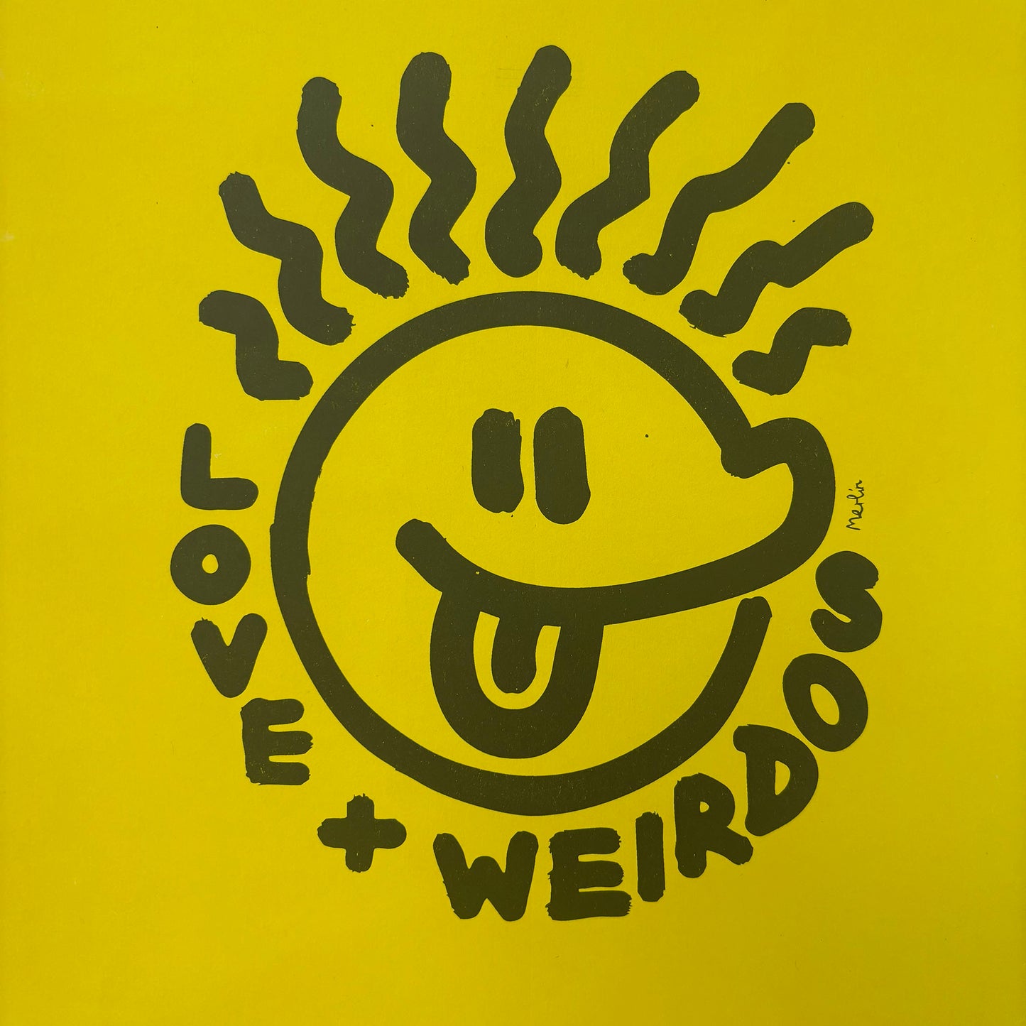 Love + Weirdos A3 Riso Print